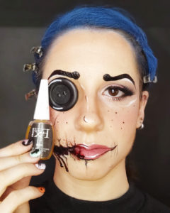 maquillaje de terror para este Halloween 2020