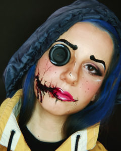 maquillaje de terror para este Halloween 2020