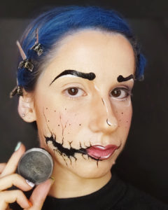 maquillaje de terror para este Halloween 2020